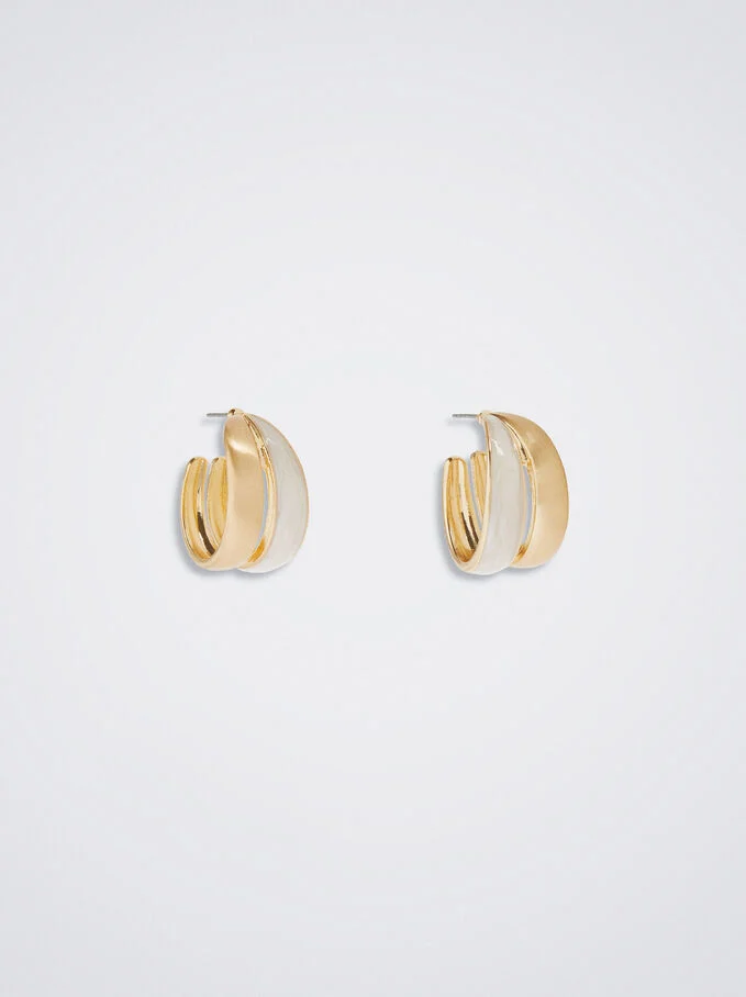 Earring with diamond
