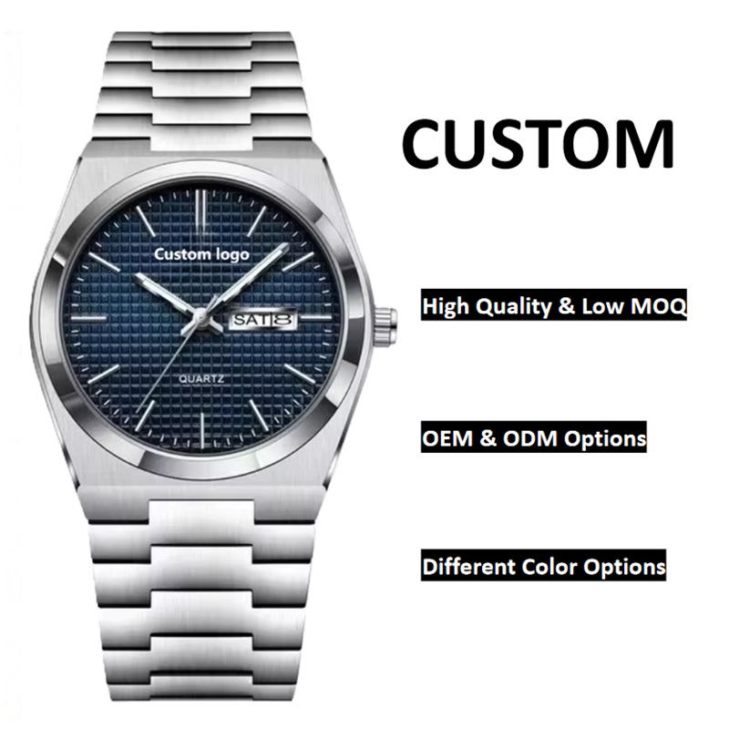 Men's Business Sport Quartz Watch with Day Date Display Wrist Watch Custom Logo Private Label OEM ODM Low MOQ - Image 3