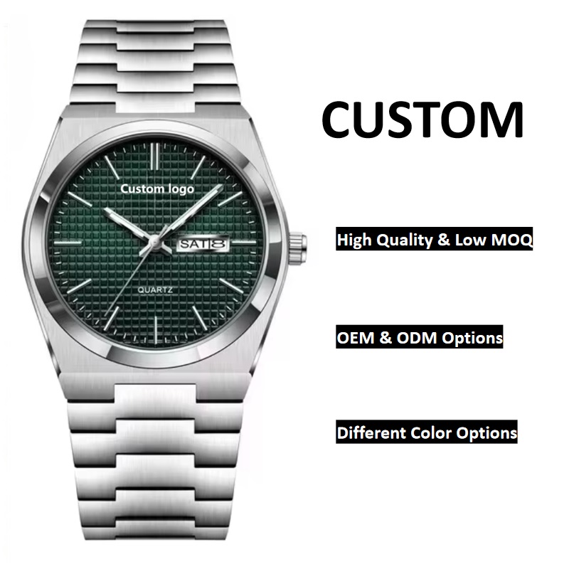 Men's Business Sport Quartz Watch with Day Date Display Wrist Watch Custom Logo Private Label OEM ODM Low MOQ - Image 4
