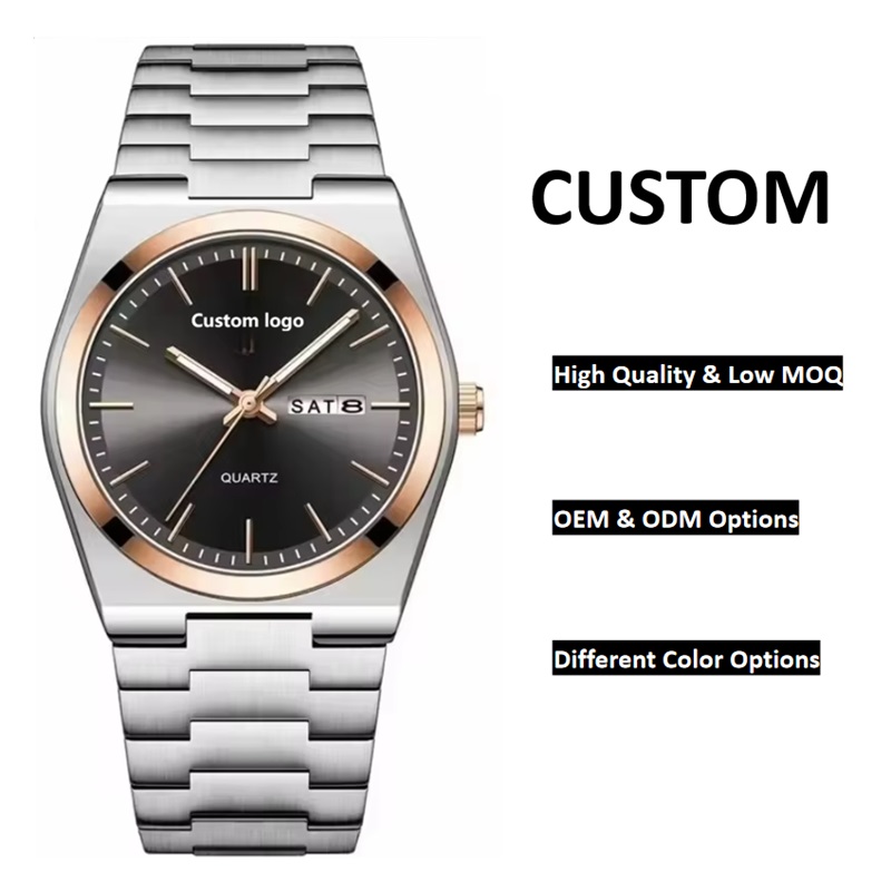 Men's Business Sport Quartz Watch with Day Date Display Wrist Watch Custom Logo Private Label OEM ODM Low MOQ - Image 5